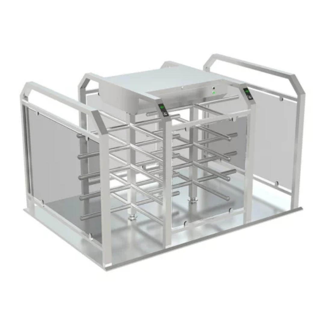 Özak Ht 400D 4 Kollu Double Paslanmaz Yarım Boy Turnikesi